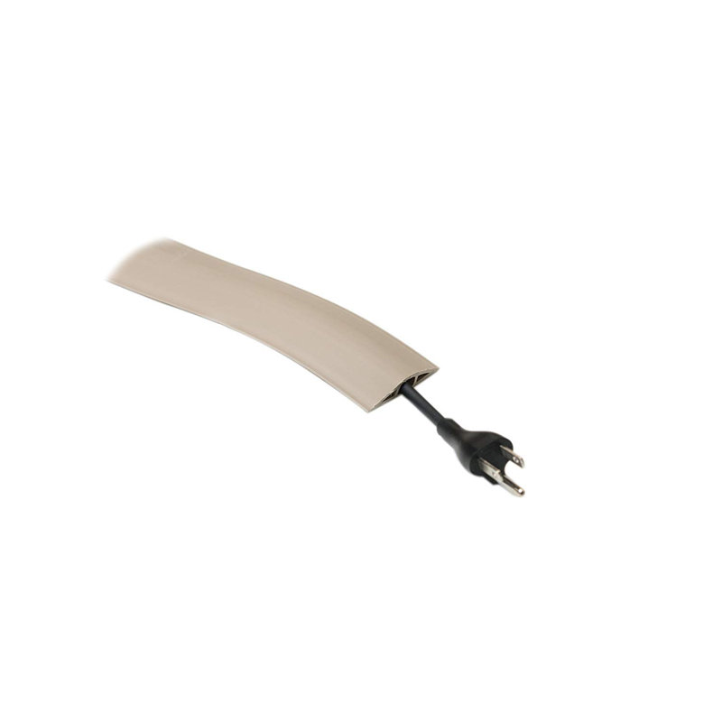 Ivory 15 ft Low Profile Cable Protector with Adhesive