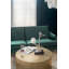 Porte-bougie en aluminium avec support en marbre, 8 x 5 x 15 po-62508467