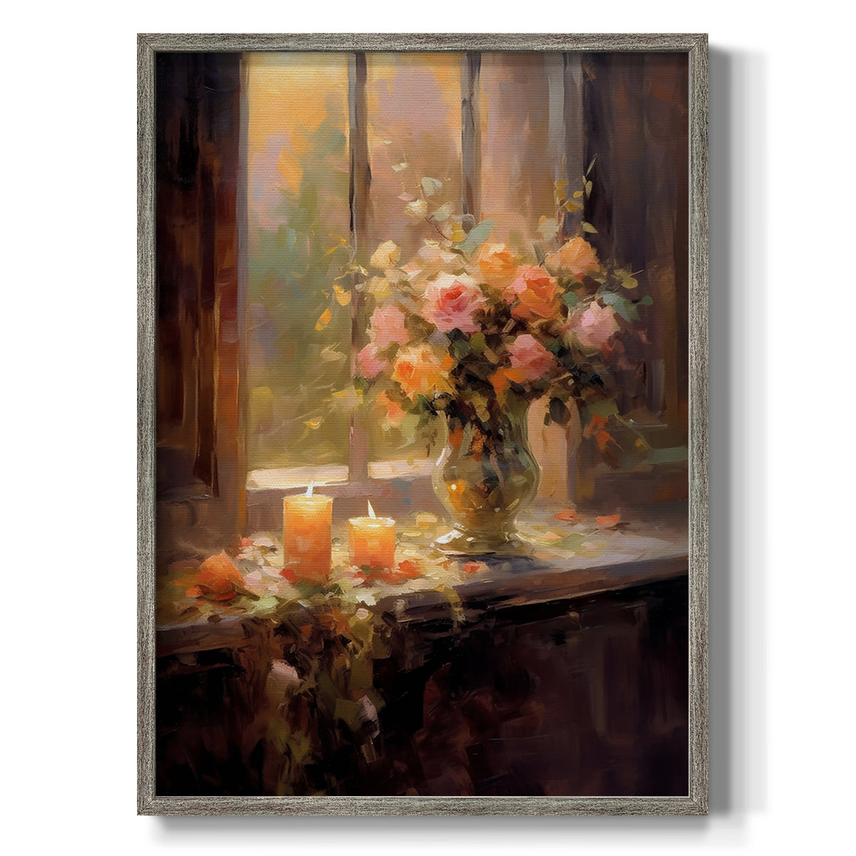 Lark Manor FLORAL Series DCCLVIII Framed Print - Solid Wood - Wayfair ...