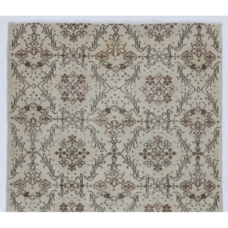Tapis turc rétro fait à la main