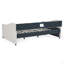 Lit de jour double avec tiroirs, canapé-lit capitonné, avec bouton sur le dos et clou en cuivre sur les accoudoirs ondulés (80,5 po x 55,5 po x 27,5 po)-1578625569-1578625572