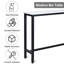 Havoc Rectangular Dining Table with Iron Base-499068261