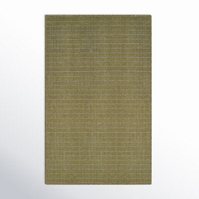 Amita Handmade Hand Loomed Green/Beige Rug