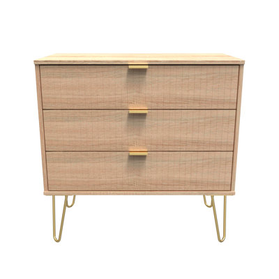 Beranda 3 Drawer Chest (Ready Assembled)