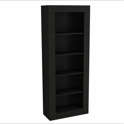 Brighton 5-Shelf Bookcase Black