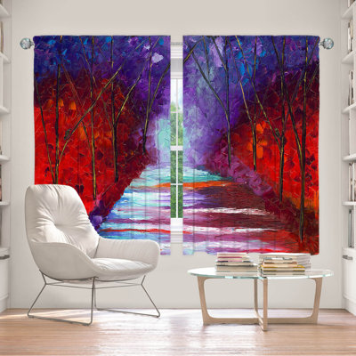 Jenavieve Room Darkening Curtain Pair