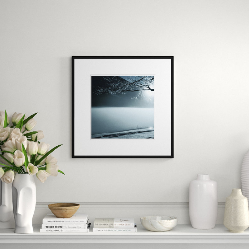 Deep Blue Landscape Giclee Print