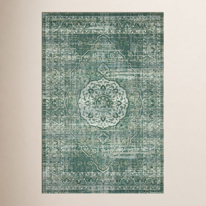 Tapis vert et brume pour l'intérieur et l'extérieur Corsica, Rectangle 5 pi 3 po x 7 pi 8 po