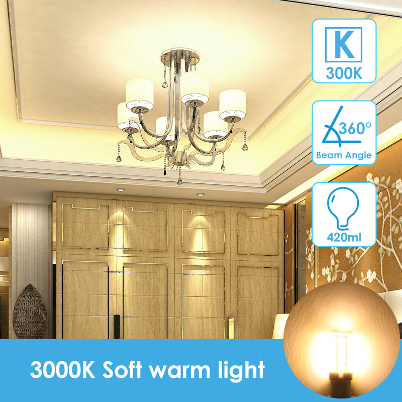 Equivalent Dimmable 3000K LED Bulb