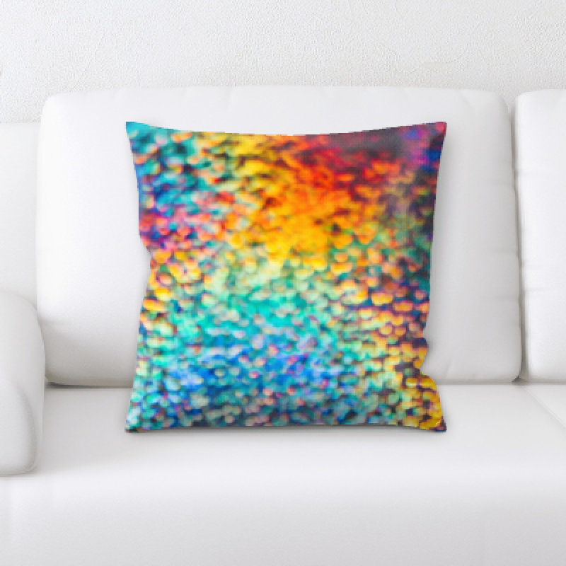 Microsuede Throw Pillow