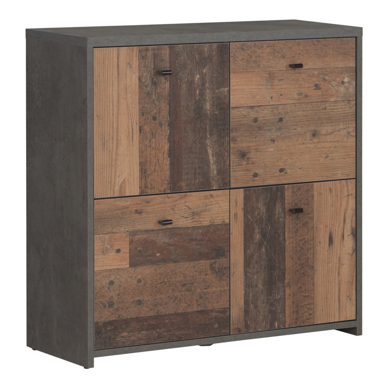 Mableton 77.1cm Sideboard, Grey