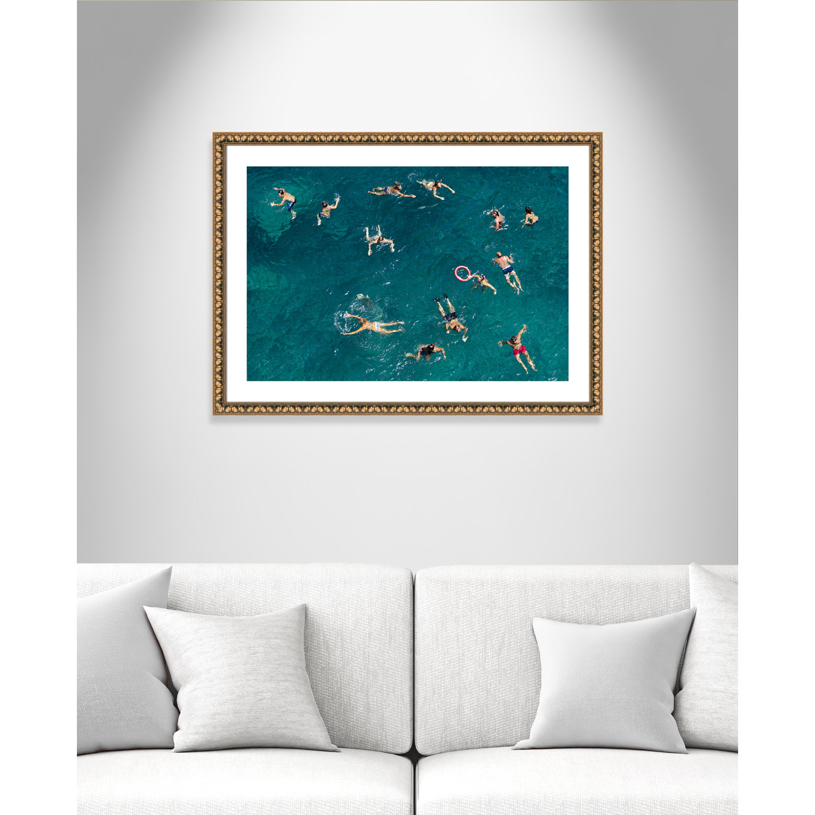 Tonti - Photograph Print, Gold Bead Framed Paper, 25.5" H x 35.5" W x 1.13" D