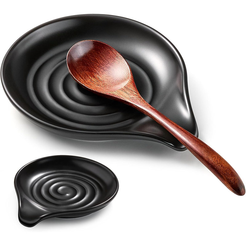 6.1" Ceramic Spoon Rest Heat-resistant