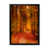 Impression noire sur toile encadrée sélectionné