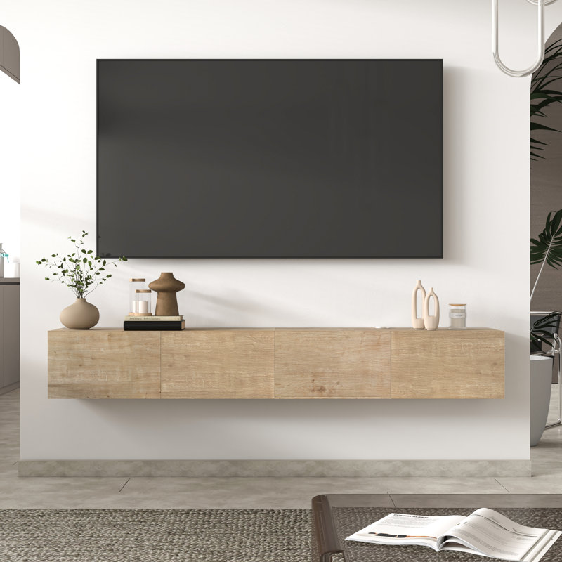 Berley TV Stand for TVs up to 55", Oak