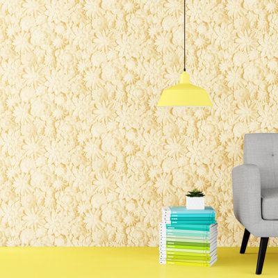 Dimensions Floral 10.05m x 53cm Wallpaper Roll