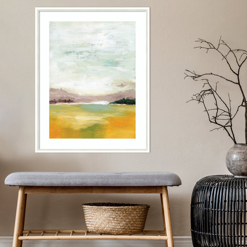 Canary Forest by Jariwala Nikita, White Framed, 26" W x 33" H x 2" D