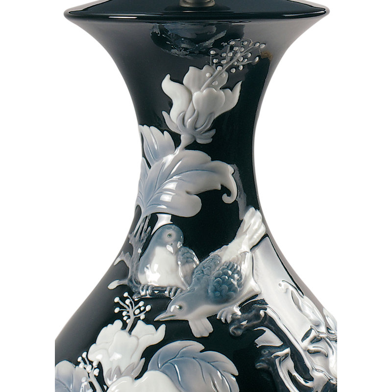 Sparrows 20" Table Lamp, Black, Black