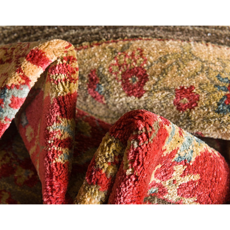 Tapis à motif oriental brun Stirling, Rectangle 3 pi 3 po x 5 pi 3 po