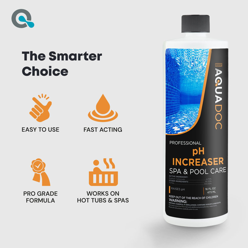 Augmentateur de pH pour spa AquaDoc - 16 oz