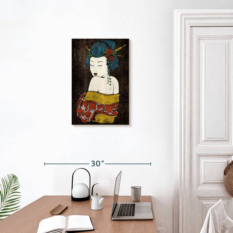 Leisha séduisante Geisha, H 24 po x l 16 po
