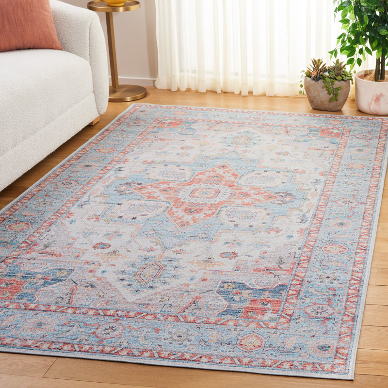 Wealdstone Performance Machine Washable Oriental Rug, Rectangle 5' x 8'