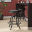 Tabouret de cuisine à hauteur de comptoir de 24 po avec siège pivotant en LeatherSoft Danita - chaise de cuisine-66650015