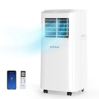 Winado 8000 BTU Wi-Fi Connected Portable Air Conditioner for 200 Square Feet with Remote Included