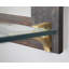Miroir avec tablette en verre Ebern Designs-888060345
