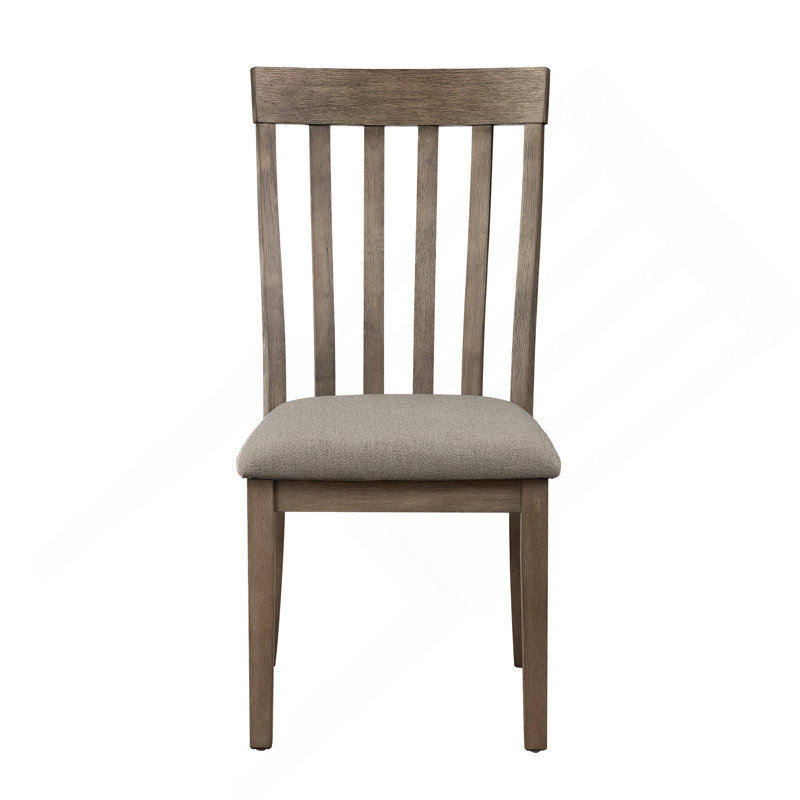 Ensemble de chaises de salle à manger 2 pièces, Brun