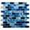 Bluz 1-in. x 2-in. Brick Joint Marble Look Glossy Glass Wall and Floor Mosaic Tile