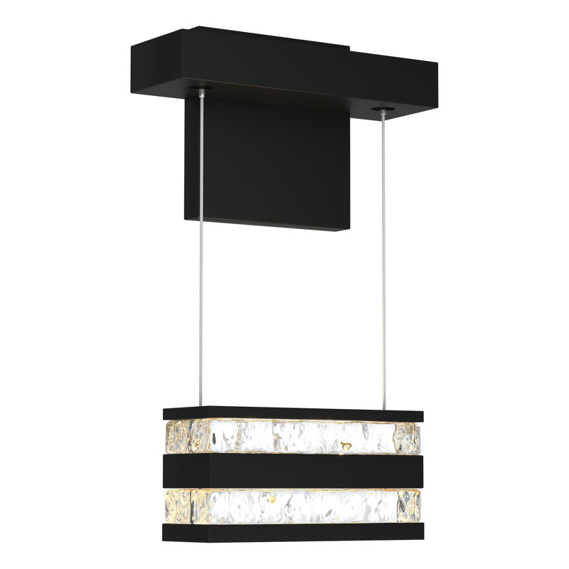 Stacks Aluminum LED Wall Sconce, Black