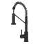 Robinet de cuisine à finition simple noir mat en acier inoxydable 304 304 pour une salle de bain contemporaine-1492421122