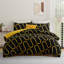 Dual Pattern Reversible Brushed Microfiber Printed Duvet Cover Set With Matching Pillow Covers-116779535-116779543
