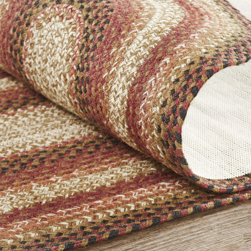 Amadio Geometric Indoor Rug, Oval 1'10" x 6'