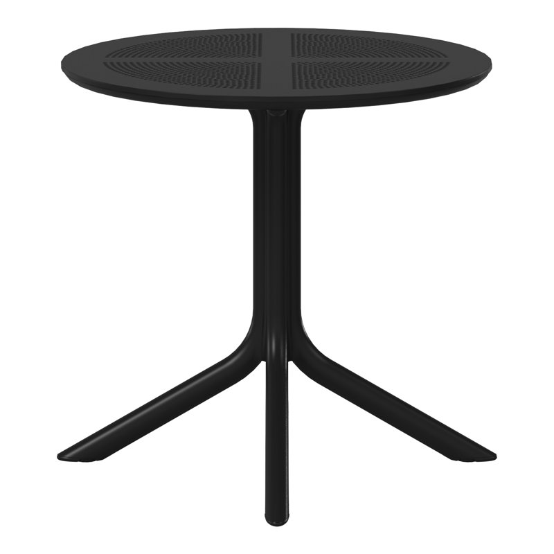 Table de salle à manger ronde 31,5 ", Noir