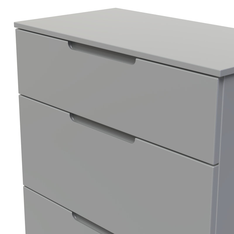 74 cm W Chest of 3 Drawers, Dusk Grey