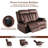 59.9'' Velvet Power Reclining Loveseat-2136017726