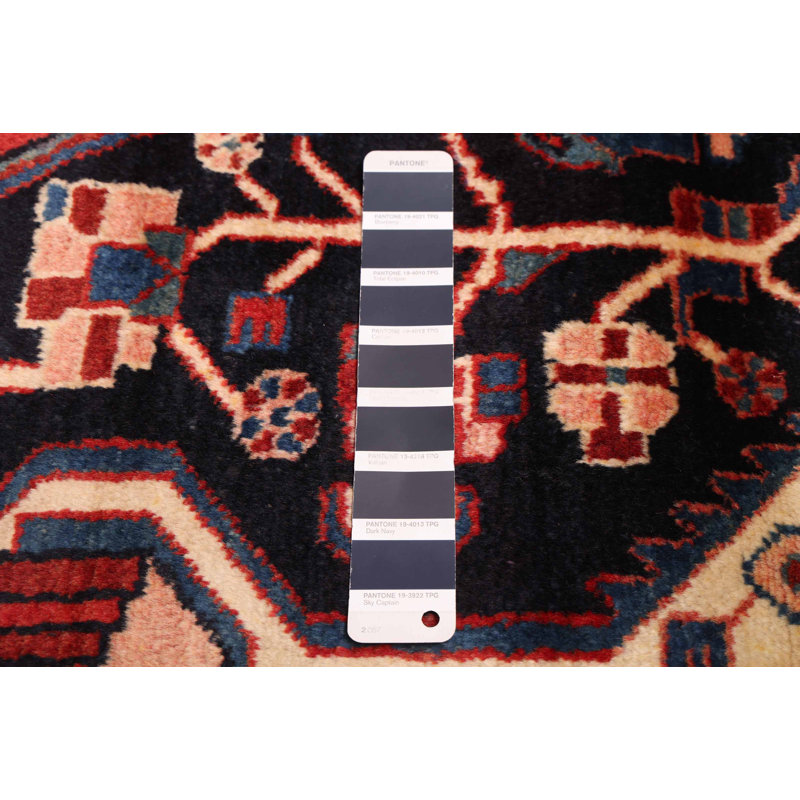 Tapis bleu marine Anatolian Vintage 5 pi 2 po x 9 pi 3 po