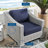Conway Outdoor Patio Wicker Rattan Armchair-1206659693