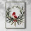 «Christmas Holiday Art», impression encadrée - Bois massif XMA171710-1009798474