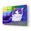 "Chat tuxedo mauve" par Rebecca Wang Art-273662194