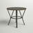 Bruce Ash Round Metal Base Dining Table-1029012781