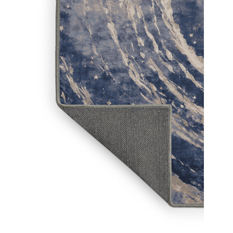 Silky Soft Plush Gray Area Rug, Round 8'