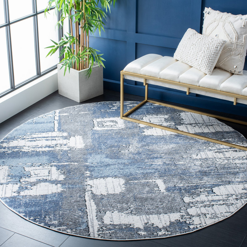 Breide Performance Rug, Round 6'7"