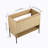 36" Bathroom Freestanding Storage Vanity Without Top Sink