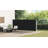 vidaXL Side Awning Cream Polyester with PU Coating, Powder-Coated Steel-56165086-56165087