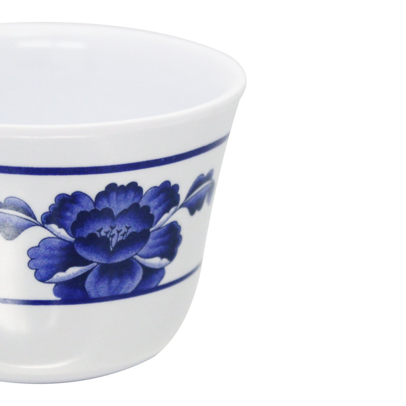 Mélamine Lotus 5 oz. Tasse à thé