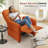 Electric Recliner Chair with Adjustable Backrest & Footrest, Upholstered Recliner Sofa, for Living Room, Nursery-1319502692