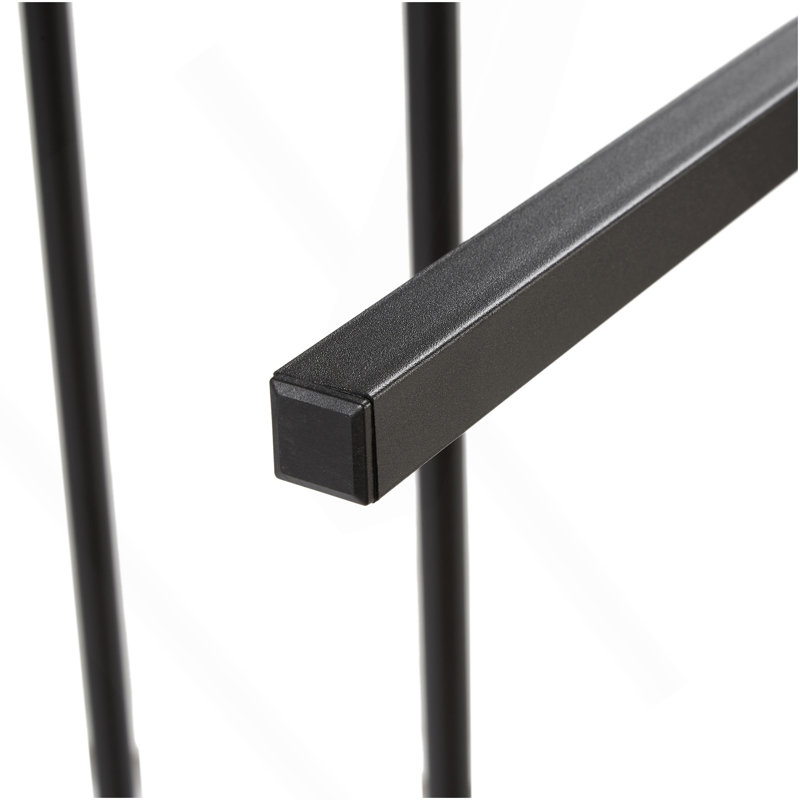 Structure de lit en métal avec tête de lit et pied de lit en bois avec doublure USB, grand cadre de rangement à DEL à DEL